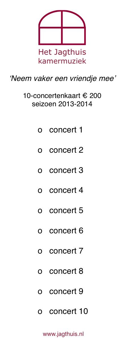 10concertenkaart